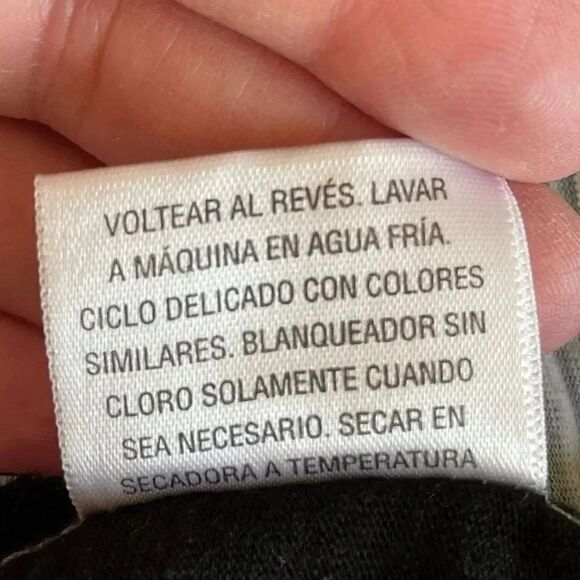 Style & Co Blue Gray Cap Sleeves Tshirt L # 1515 - Picture 9 of 12